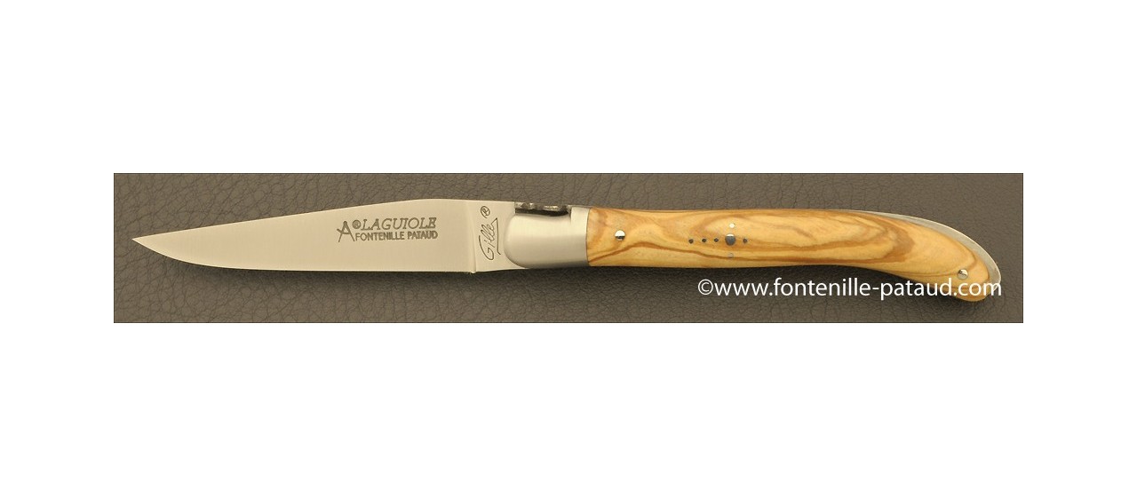 Laguiole Knife XS Classic Range Olivewood