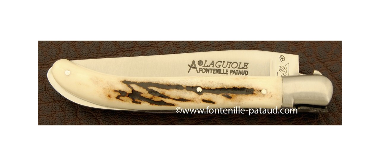 Magnifique Couteau Laguiole Bois de cerf