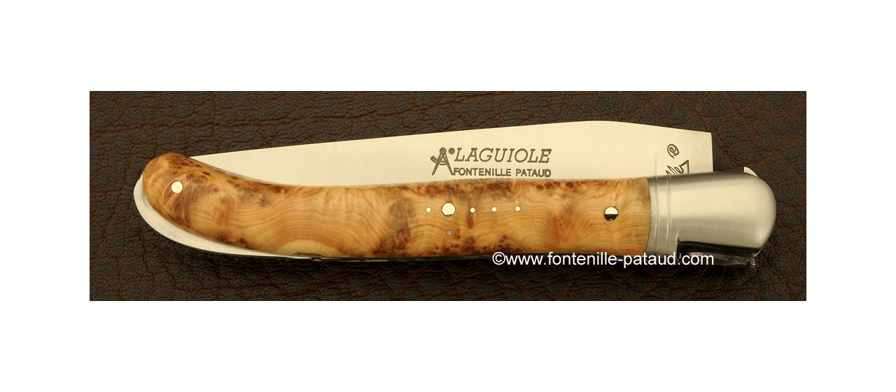 Laguiole Knife Nature Classic Range Juniper Burl