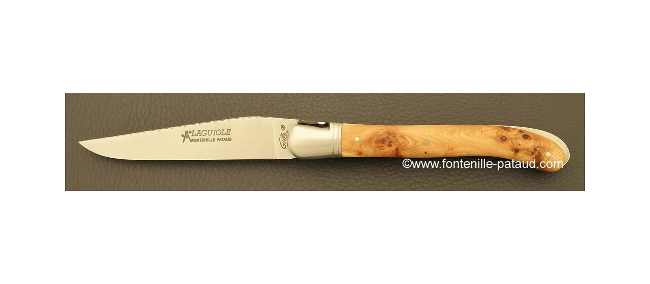 Real laguiole knife juniper