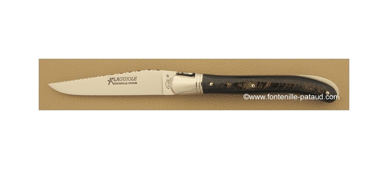 handmade laguiole knife buffalo horn