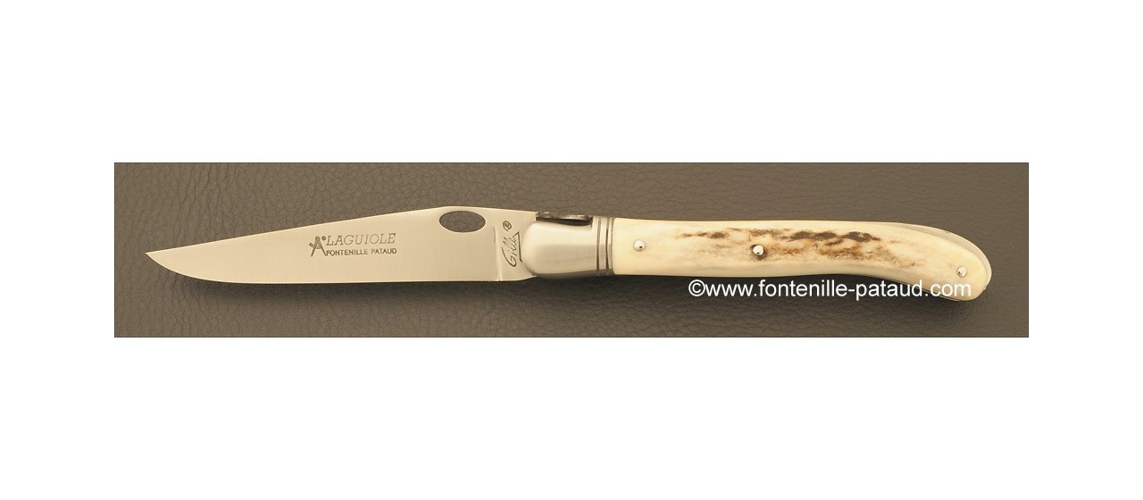 Laguiole Knife Nature Single Hand Range Stag