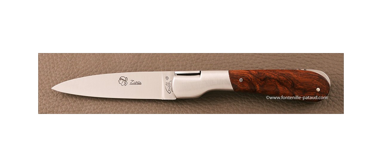 Corsican Pialincu knife Classic Range Ironwood