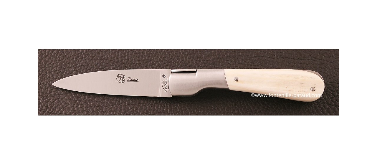 Corsican Pialincu knife Classic Range Mammoth ivory