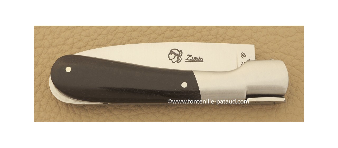 Corsican Pialincu knife Classic Range Real ebony