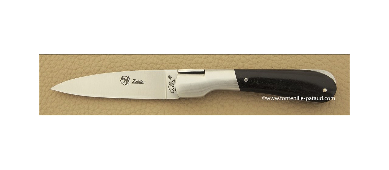 Corsican Pialincu knife Classic Range Real ebony