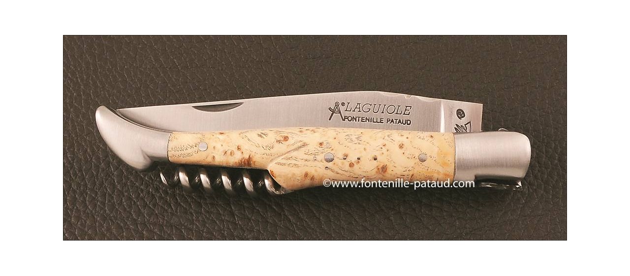 Laguiole Knife Picnic Classic Range Ash burl