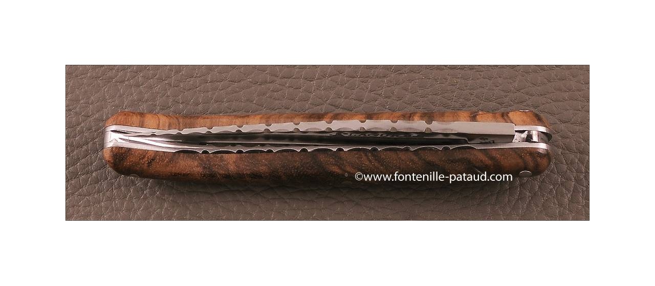 Laguiole Knife Traditional 11 cm Guilloche Range Walnut