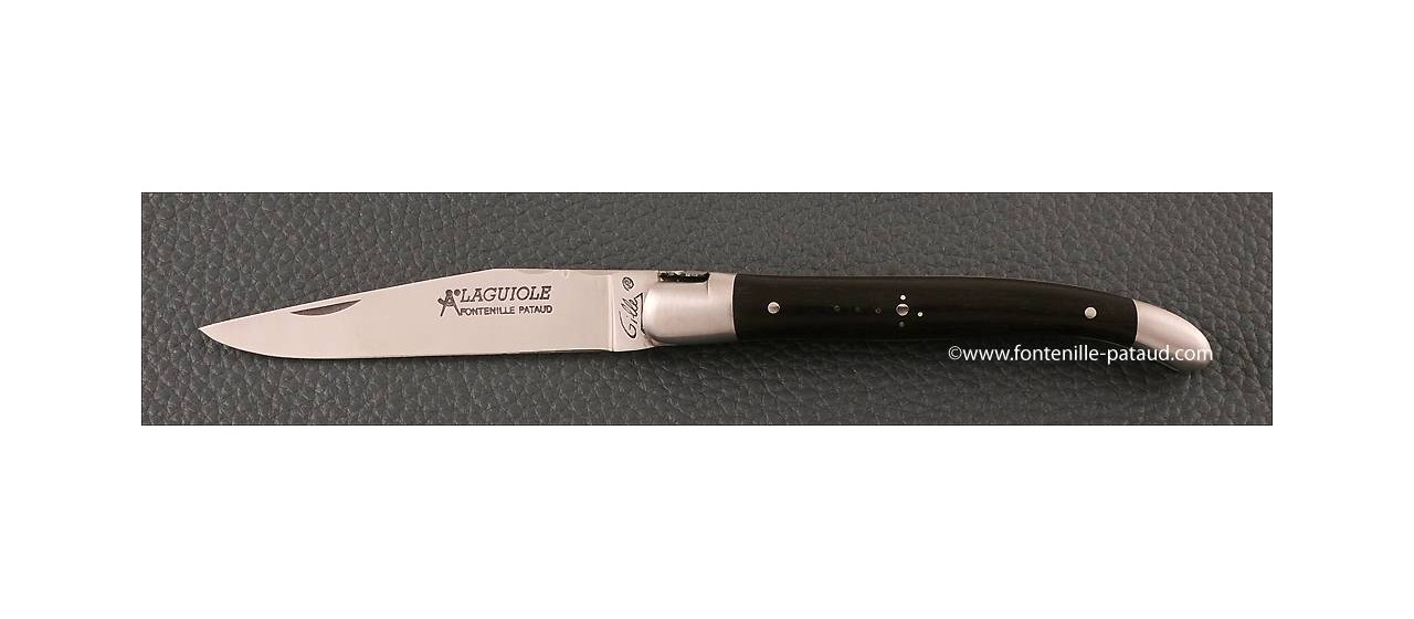 Laguiole Knife Traditional 11 cm Classic Range Real ebony