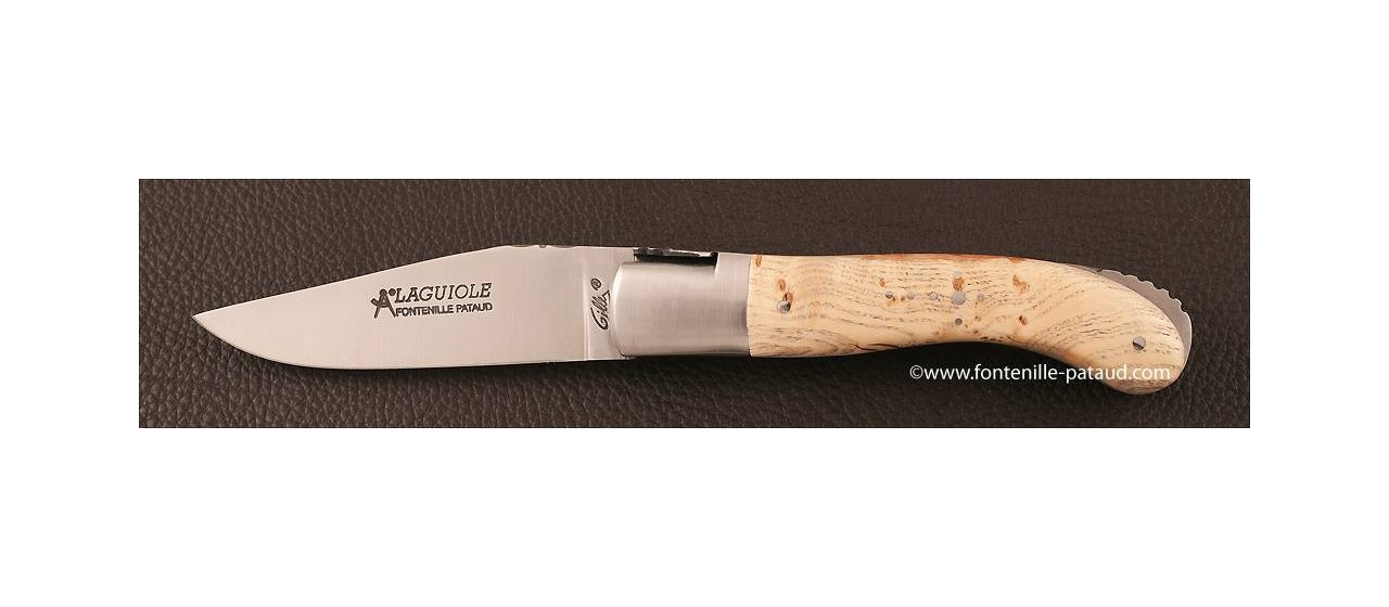 Laguiole Sport knife Ash burl