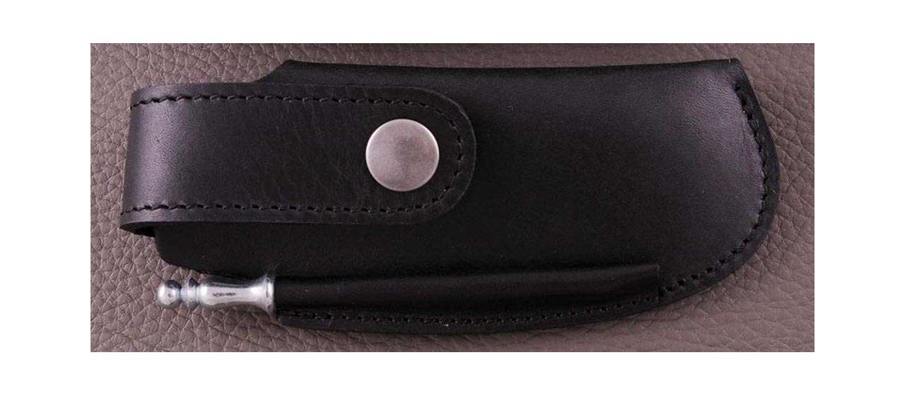 Etui de ceinture en cuir, special couteau 10,5cm