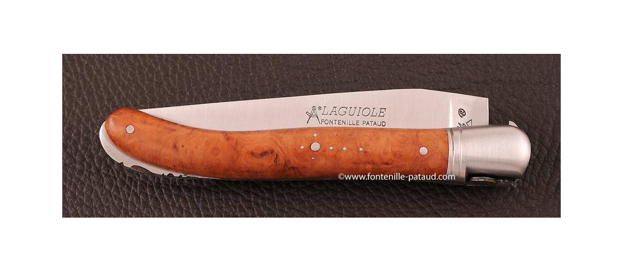Laguiole knife by Gilles briar root