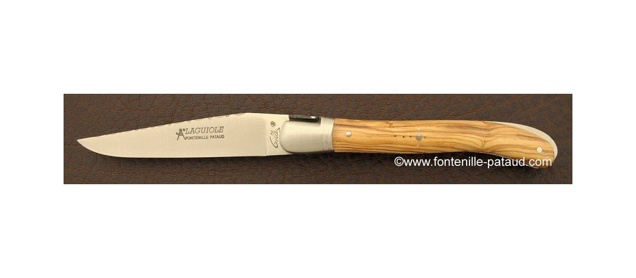 Olivewood laguiole knife