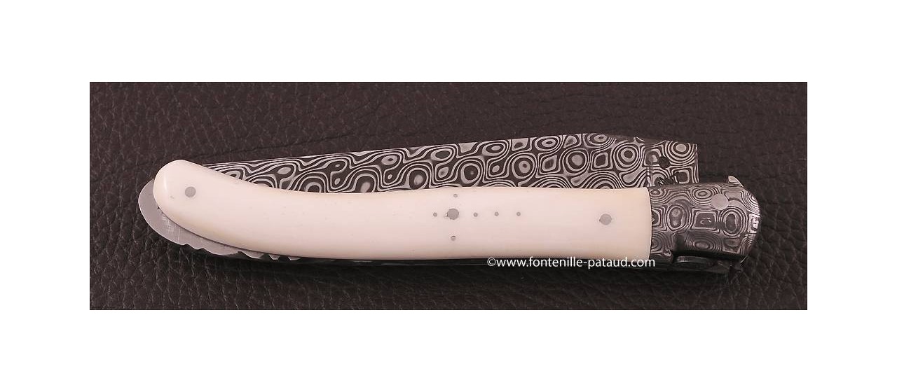 Real cow bone laguiole knife