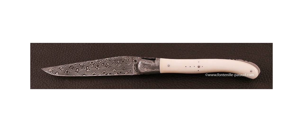 Real cow bone laguiole knife