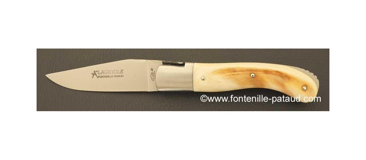 Laguiole Sport knife warthog ivory