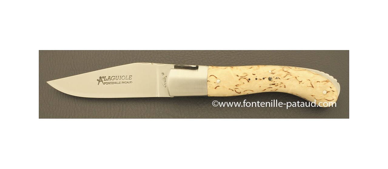 Laguiole Sport knife curly birch