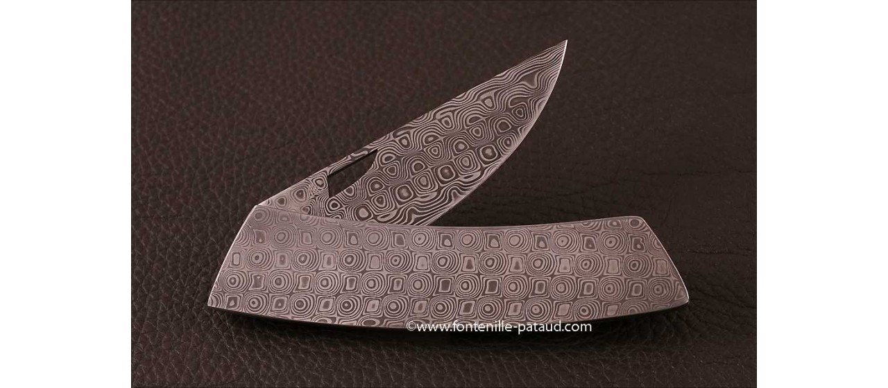 Le Thiers Knife Full Damascus Steel