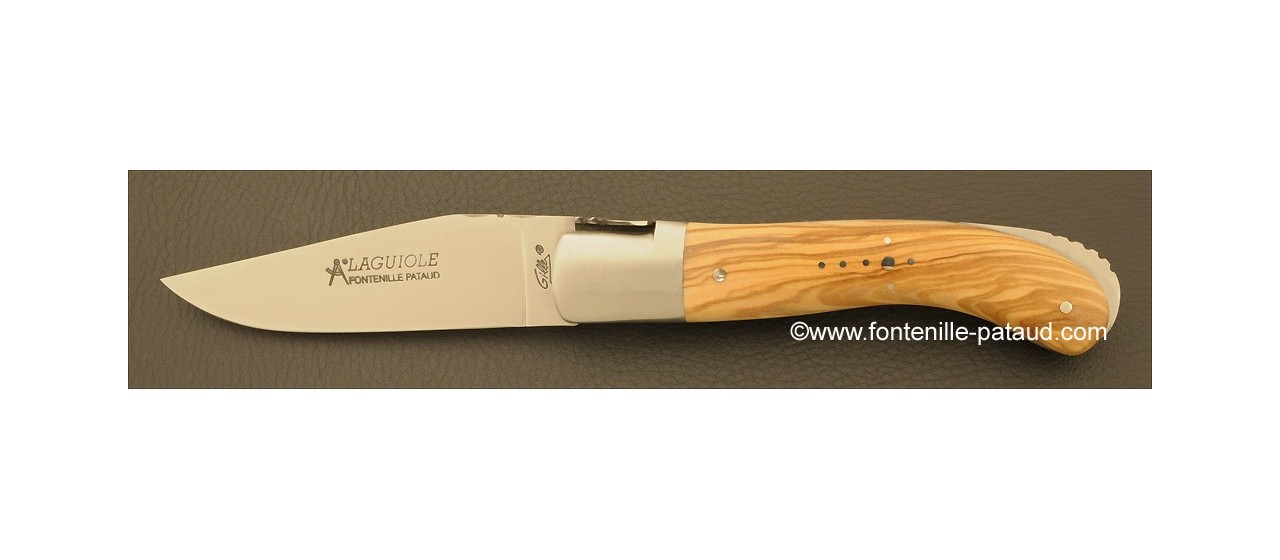 Laguiole Sport knife olivewood handle