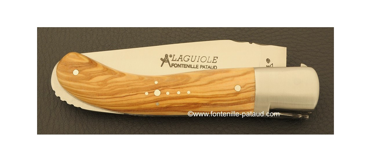 Laguiole Sport knife olivewood handle