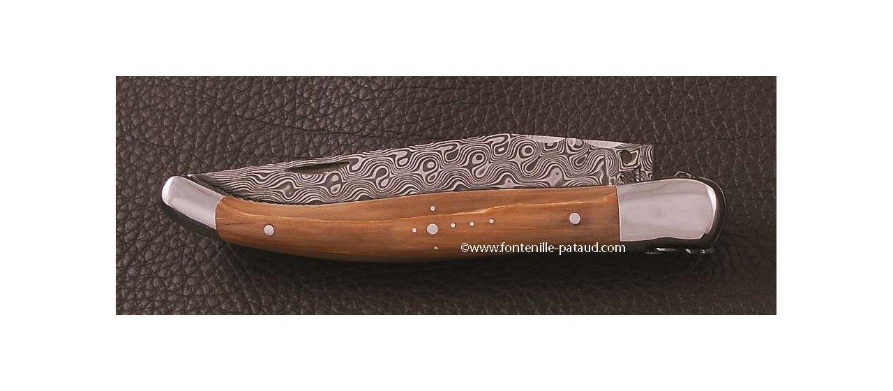 Laguiole knife fossilized mammoth ivory