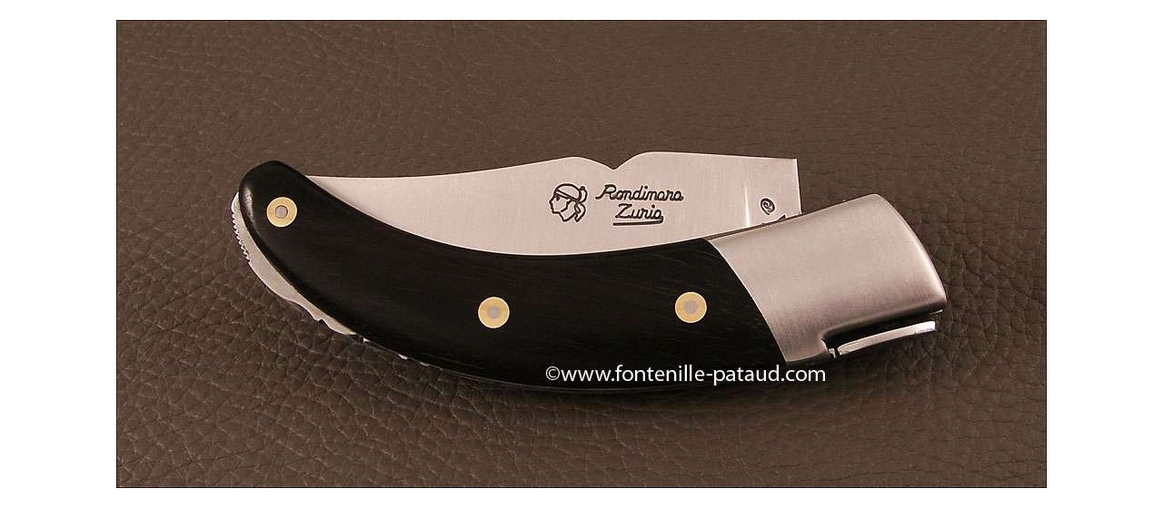 Corsican Rondinara knife classic range ebony