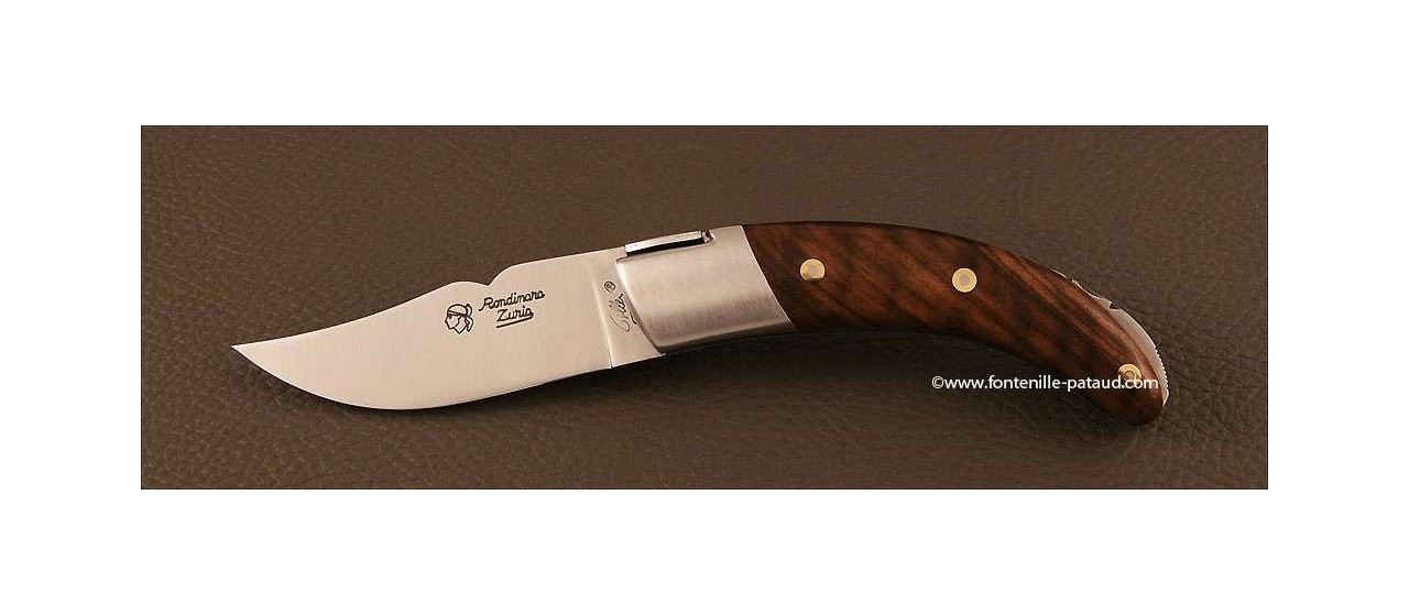 Corsican Rondinara knife classic range walnut