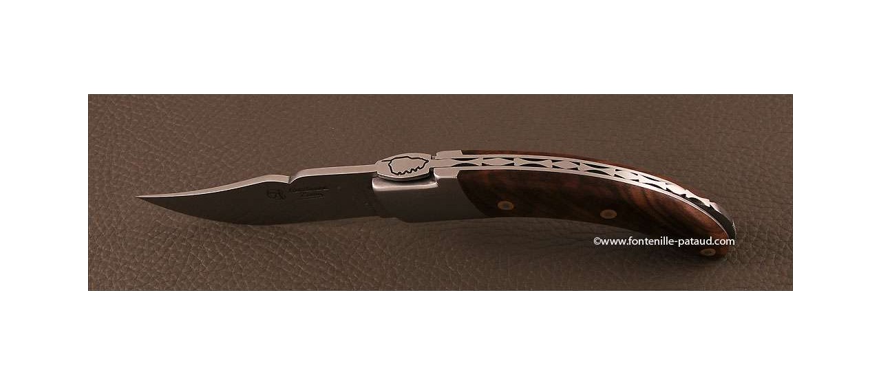 Corsican Rondinara knife classic range walnut