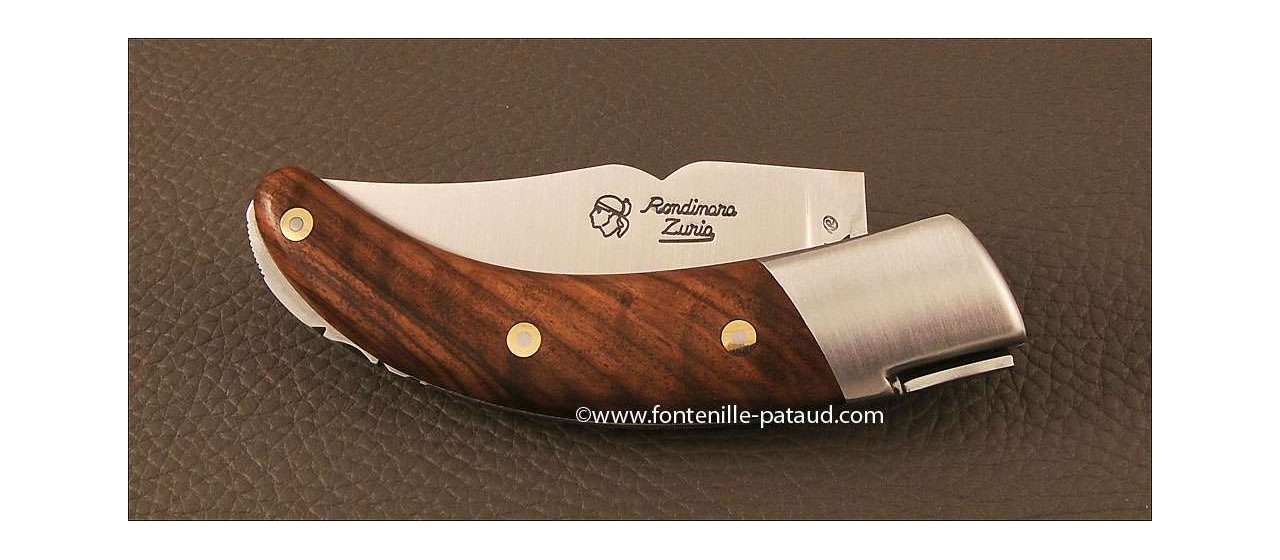 Corsican Rondinara knife classic range walnut