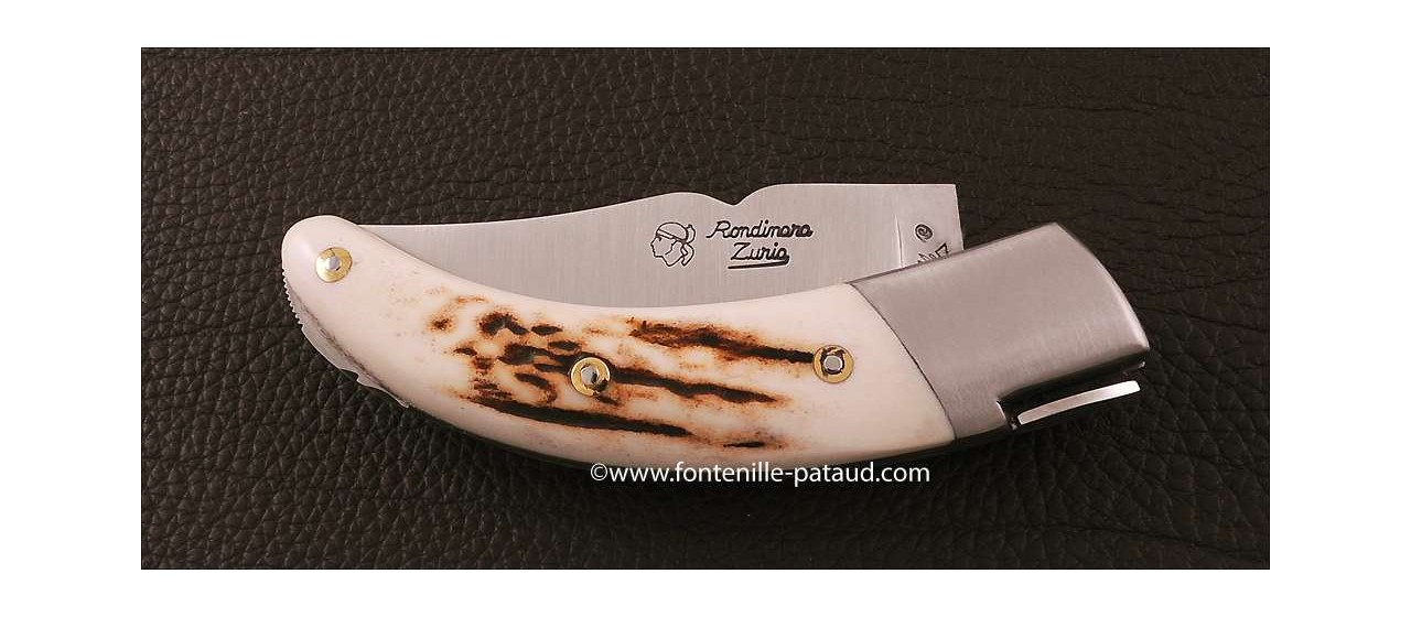 Corsican Rondinara knife classic range stag