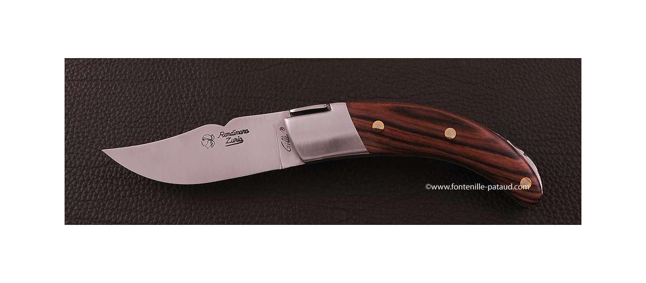 Corsican Rondinara knife classic range purplewood