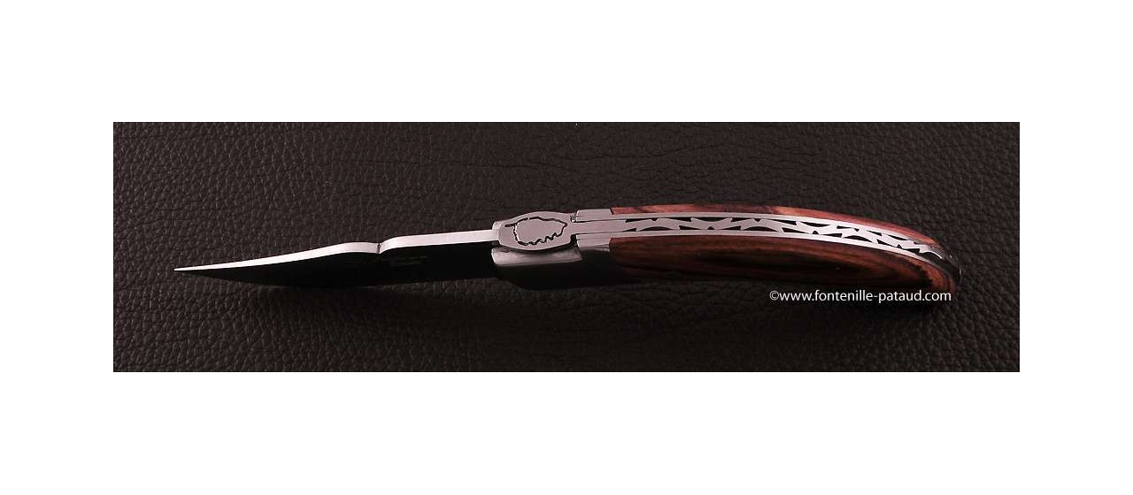 Corsican Rondinara knife classic range purplewood