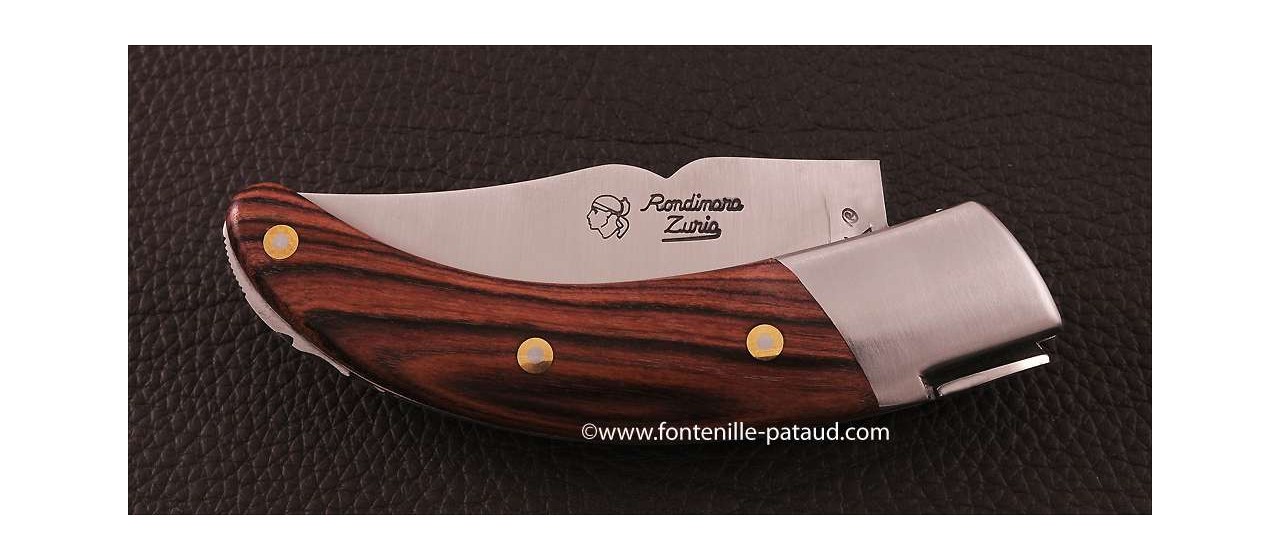 Corsican Rondinara knife classic range purplewood