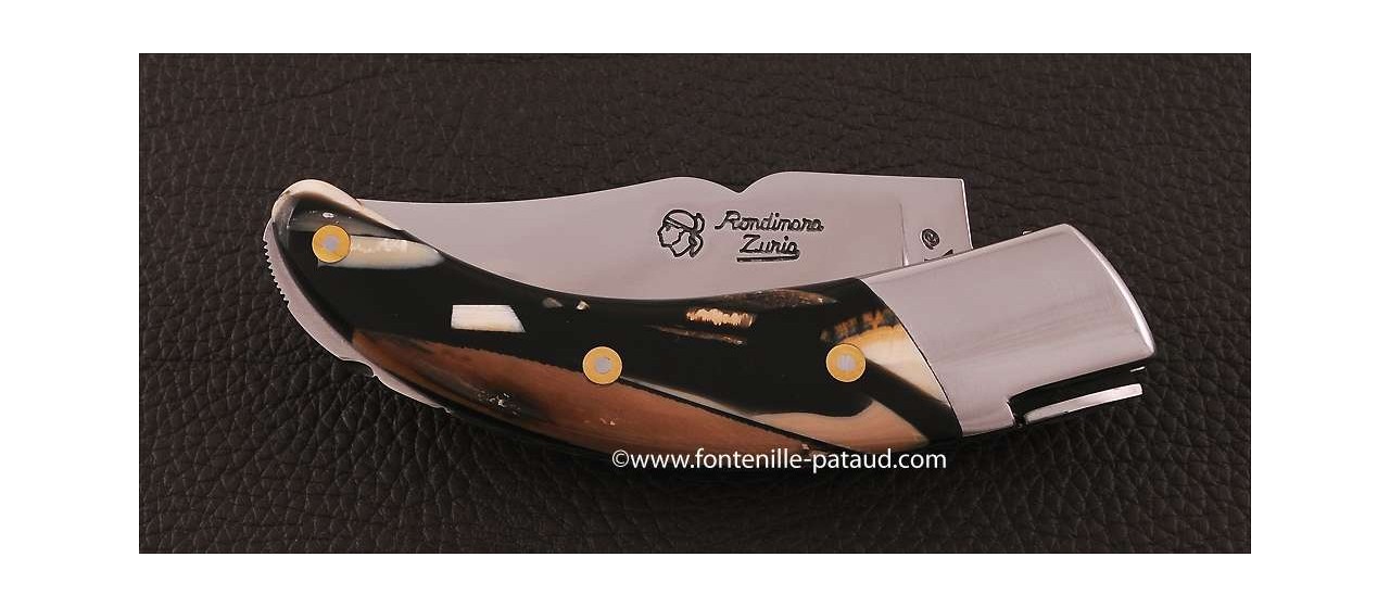 Corsican Rondinara knife classic range stabilized mammoth ivory