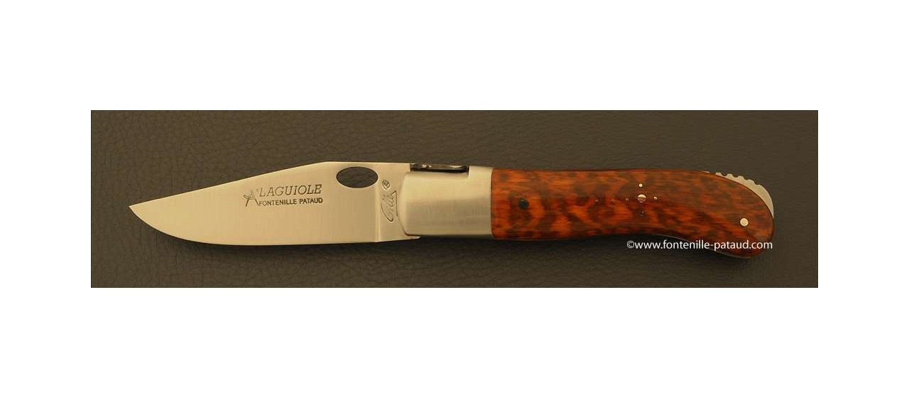 Laguiole Knife Gentleman Single Hand Opening Range Amourette