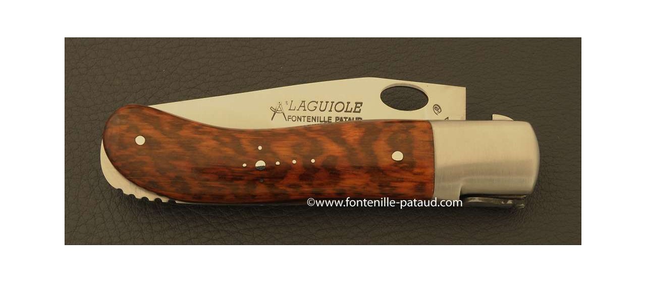 Laguiole Knife Gentleman Single Hand Opening Range Amourette