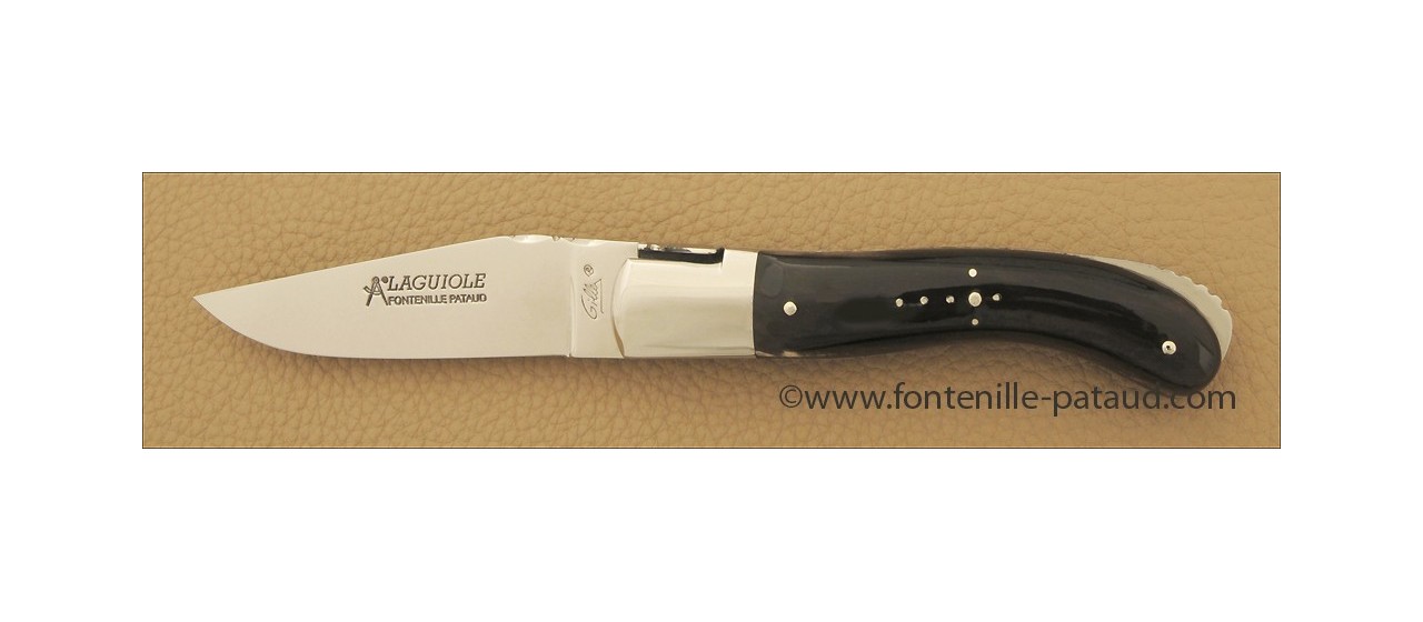 Laguiole Sport knife buffalo horn handle