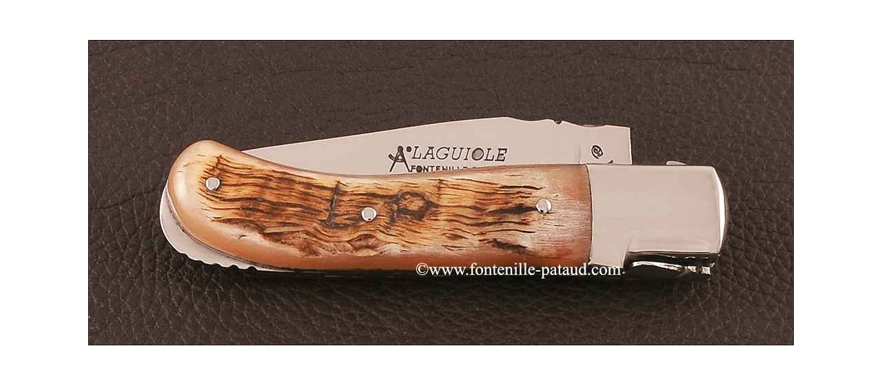 Laguiole Knife Gentleman Classic Range Dark ram horn