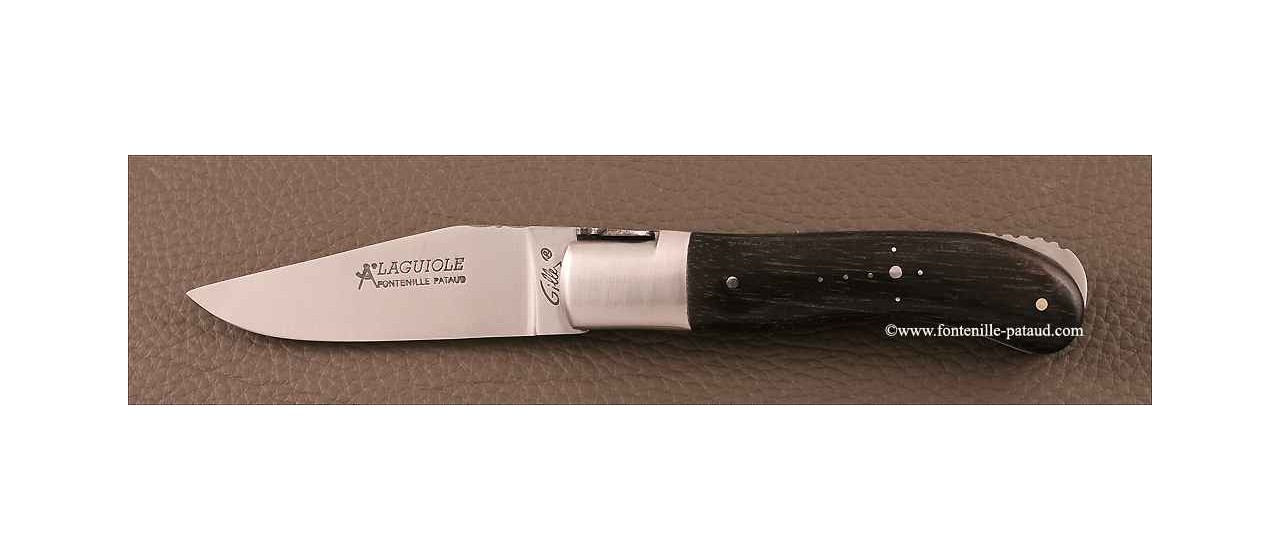 Laguiole Knife Gentleman Classic Range Ebony