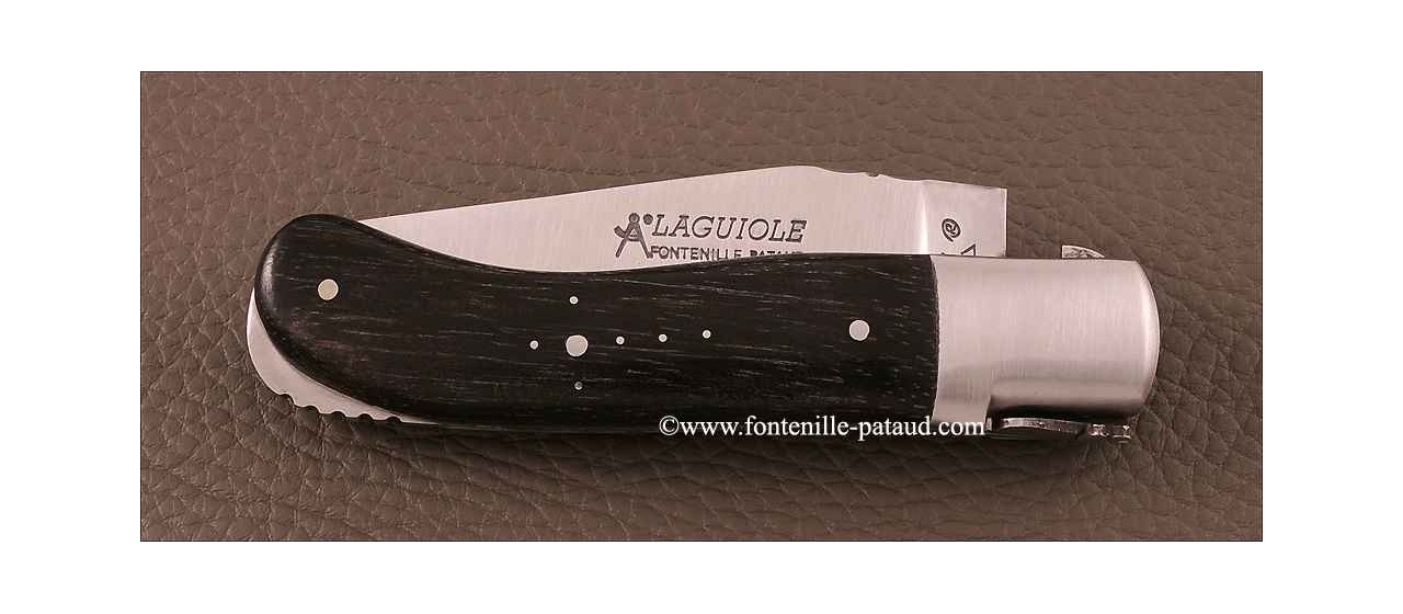 Laguiole Knife Gentleman Classic Range Ebony