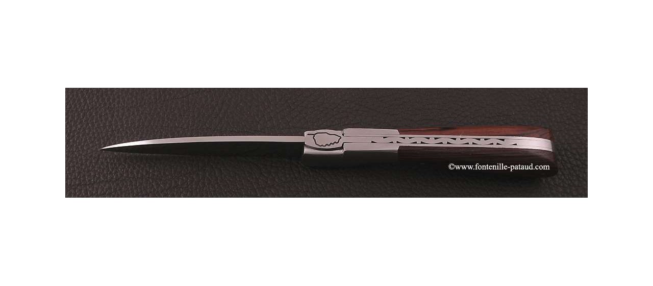 Corsican Vendetta knife Traditional Range Real Purplewood