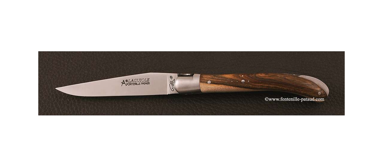 Laguiole Knife Le Pocket Classic Range Pistachio wood
