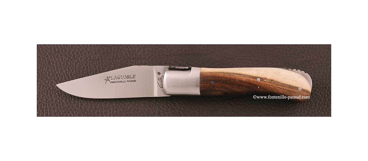 Laguiole Knife Gentleman Classic Range Pistachio wood