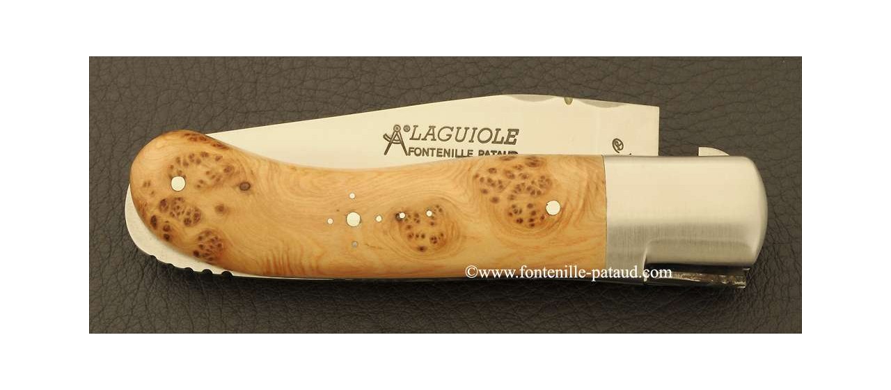 Laguiole Knife Gentleman Classic Range Juniper Burl