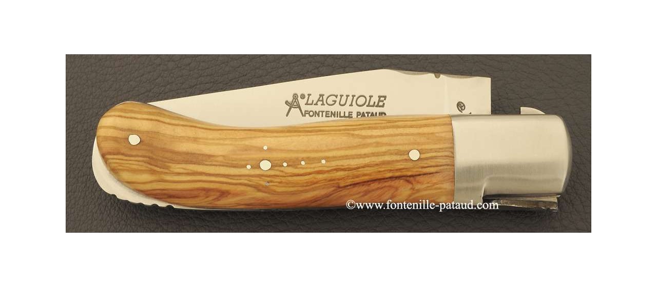 Laguiole Knife Gentleman Classic Range Olivewood