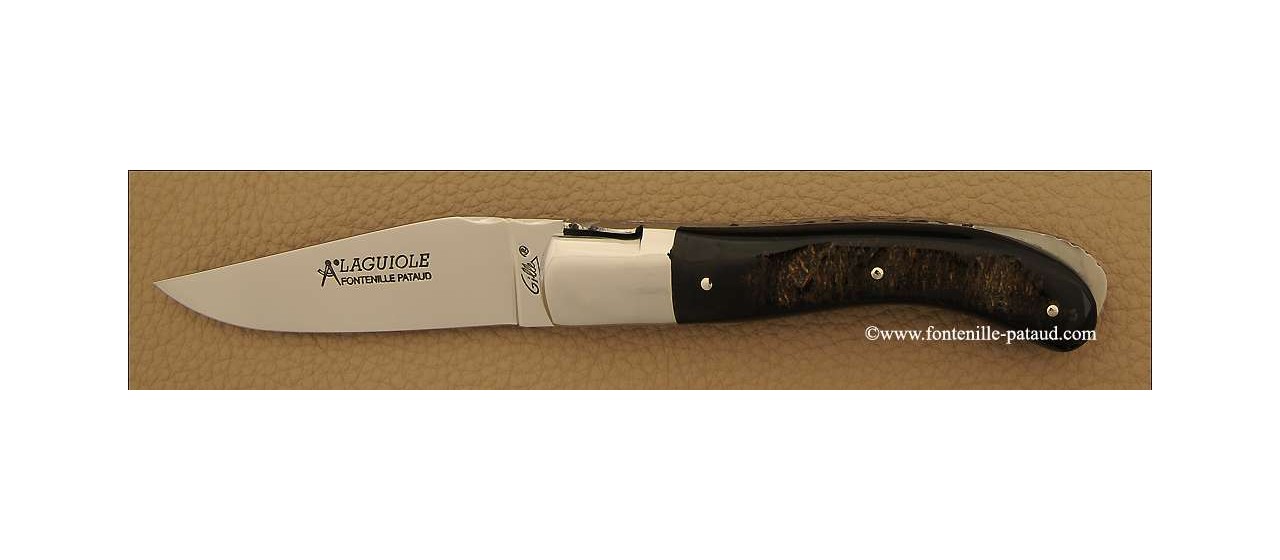 Laguiole Sport knife buffalo bark