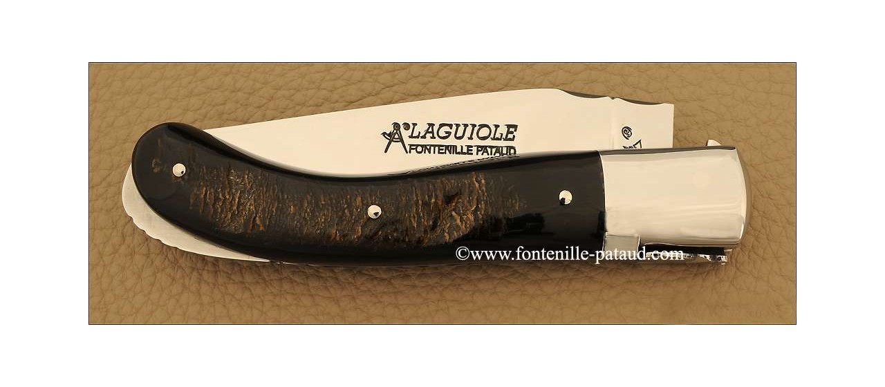 Laguiole Sport knife buffalo bark