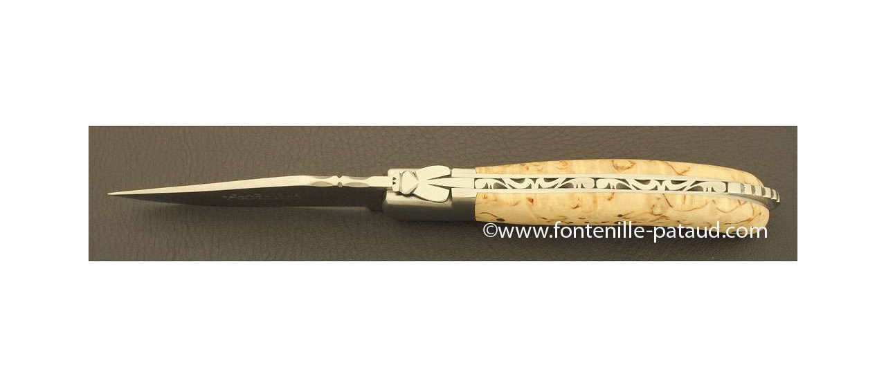 Laguiole Sport knife curly birch