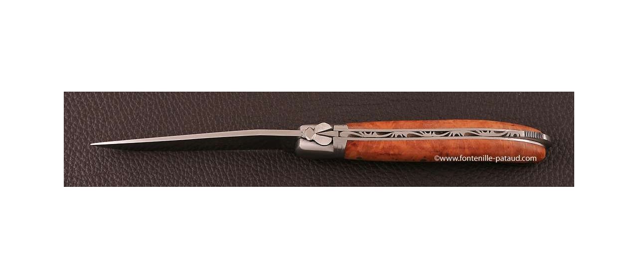 Couteau de Laguiole par Gilles en racine de bruyère