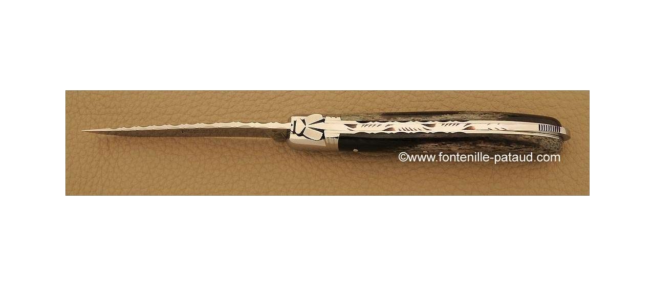 High quality laguiole knife giraffe bone